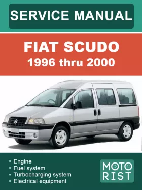Книга по ремонту Fiat Scudo с 1996 по 2000 год