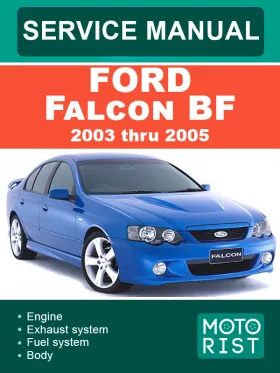 Книга по ремонту Ford Falcon BF с 2003 по 2005 год