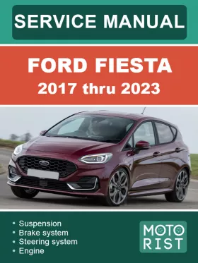 Книга по ремонту Ford Fiesta с 2017 по 2023 год