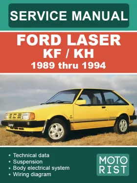 Книга по ремонту Ford Laser KF / KH с 1989 по 1994 год