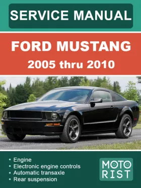 Книга по ремонту Ford Mustang с 2005 по 2010 год