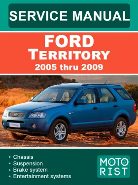 Книга по ремонту Ford Territory с 2005 по 2009 год