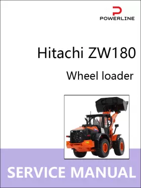 Книга по ремонту погрузчика Hitachi ZW180