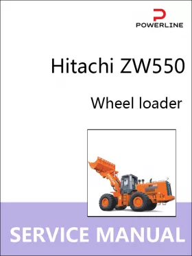 Книга по ремонту погрузчика Hitachi ZW550