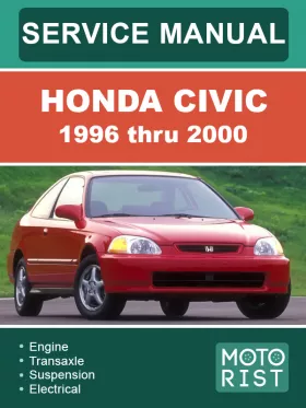 Книга по ремонту Honda Civic с 1996 по 2000 год