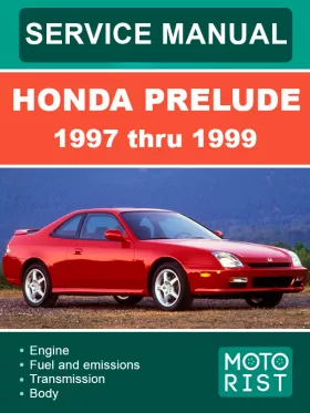 Книга по ремонту Honda Prelude с 1997 по 1999 год