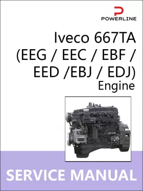 Книга по ремонту двигателей Iveco 667TA (EEG / EEC / E BF / EED /EBJ / EDJ)