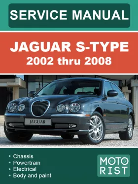 Книга по ремонту Jaguar S-Type с 2002 по 2008 год