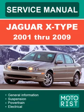 Книга по ремонту Jaguar X-Type с 2001 по 2009 год
