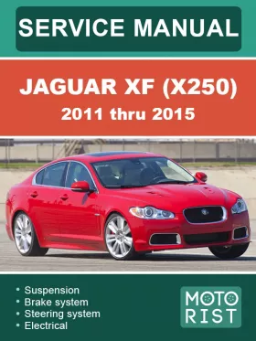 Книга по ремонту Jaguar XF (X250) с 2011 по 2015 год