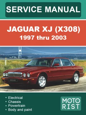 Книга по ремонту Jaguar XJ (X308) с 1997 по 2003 год