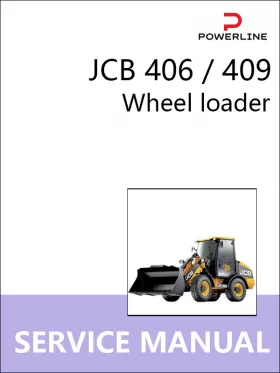 Книга по ремонту погрузчика JCB 406 / 409