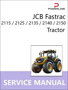 Книга по ремонту трактора JCB Fastrac 2115 / 2125 / 2135 / 2140 / 2150S