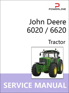 Книга по ремонту трактора John Deere 6020 / 6620