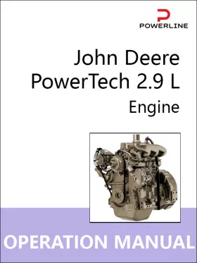 Книга по эксплуатации и техническому обслуживанию двигателя John Deere PowerTech 2.9 L