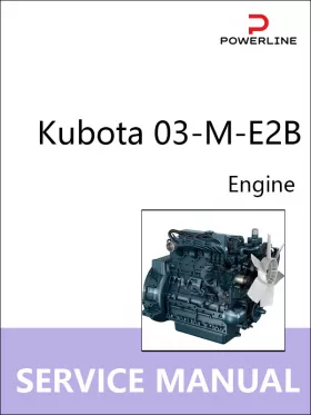 Книга по ремонту двигателя Kubota 03-M-E2B