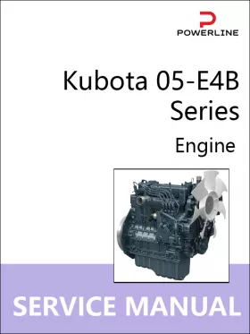 Книга по ремонту двигателя Kubota 05-E4B Series