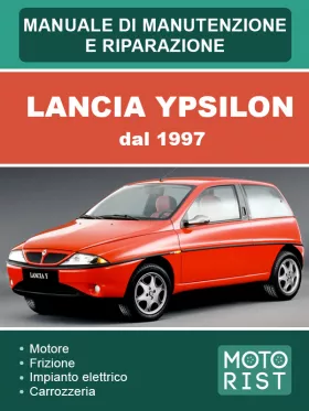 Книга по ремонту и техническому обслуживанию Lancia Ypsilon с 1997 года (на итальянском языке)
