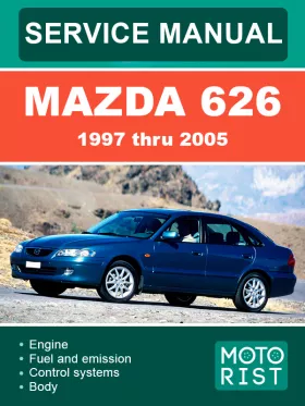 Книга по ремонту Mazda 626 с 1997 по 2005 год