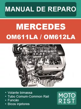 Книга по ремонту двигателей Mercedes Mercedes OM611LA / OM612LA (на португальском языке)