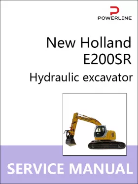 Книга по ремонту экскаватора New Holland E200SR