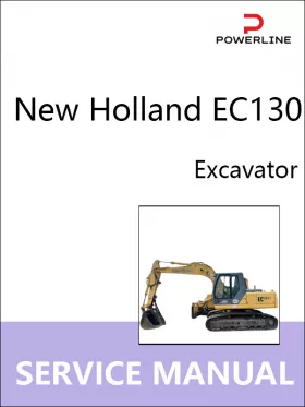 Книга по ремонту экскаватора New Holland EC130