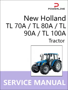 Книга по ремонту трактора New Holland TL 70A / TL 80A / TL 90A / TL 100A