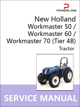 Книга по ремонту трактора New Holland Workmaster 50 / Workmaster 60 / Workmaster 70 (Tier 4B)