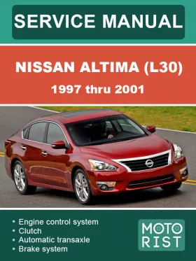 Книга по ремонту Nissan Altima (L30) с 1997 по 2001 год