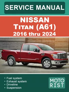 Книга по ремонту Nissan Titan (A61) с 2016 по 2024 год