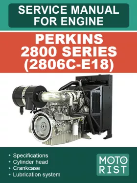 Книга по ремонту двигателей Perkins 2800 Series (2806C-E18)