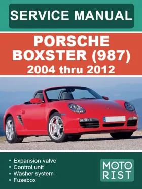 Книга по ремонту Porsche Boxster (987) с 2004 по 2012 год