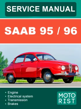 Книга по ремонту Saab 95 / 96