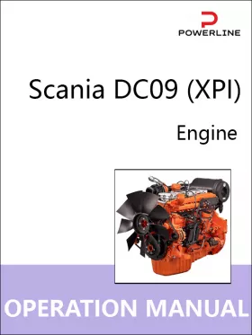 Книга по эксплуатации и техническому обслуживанию двигателя Scania DC09 (XPI)