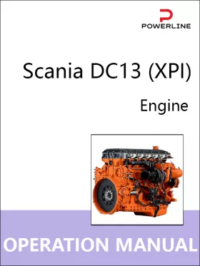 Книга по эксплуатации и техническому обслуживанию двигателя Scania DC13 (XPI)
