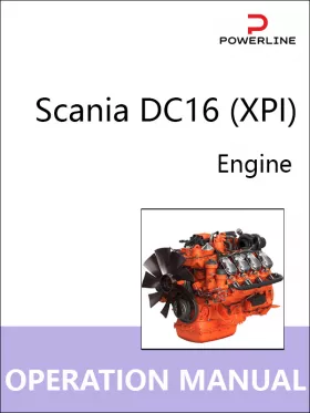 Книга по эксплуатации и техническому обслуживанию двигателя Scania DC16 (XPI)