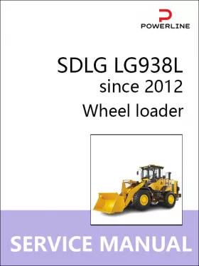 Книга по ремонту погрузчика SDLG LG938L c 2012 года