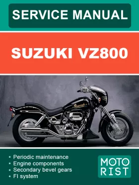 Книга по ремонту мотоцикла Suzuki VZ800