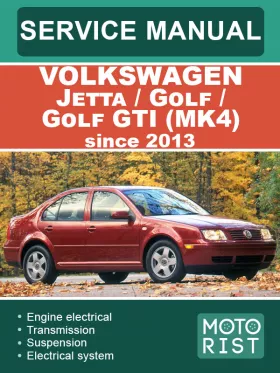 Книга по ремонту Volkswagen Jetta / Golf / Golf GTI (MK4) с 1999 по 2005 год