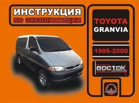 Книга по эксплуатации Toyota Granvia с 1995 по 2000 год