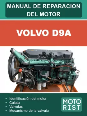 Книга по ремонту двигателя Volvo D9A (на испанском языке)