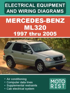 Электрооборудование и электросхемы Mercedes-Benz ML320 c 1997 по 2005 год