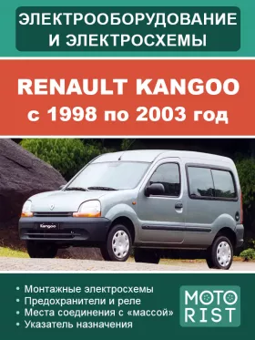 Электрооборудование и электросхемы Renault Kangoo с 1998 по 2003 год